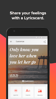 Musixmatch music & lyrics Premium v7.2.8 Final APK is Here ! Musixmatch music & lyrics Premium v7.2.8 Final APK is Here !