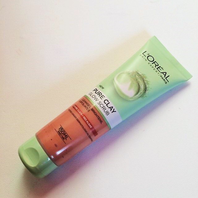REVIEW | L'OREAL PURE CLAY GLOW SCRUB |