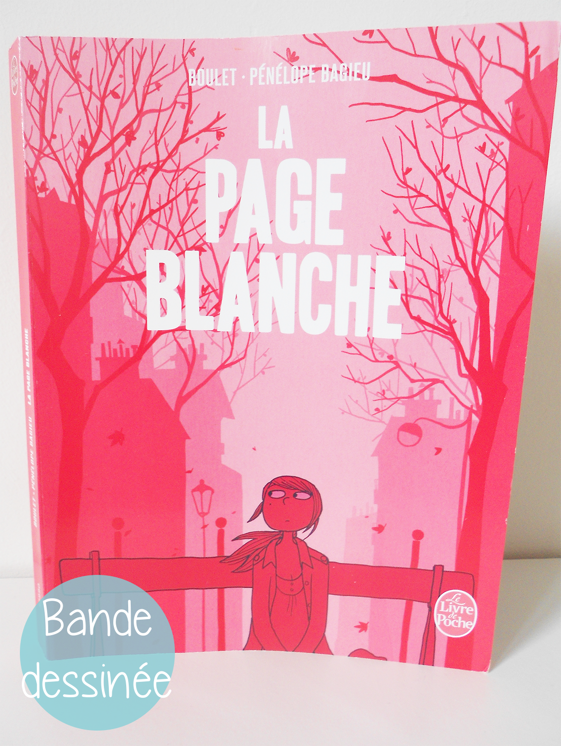 Les instants bav'arts Bande dessinée La page blanche