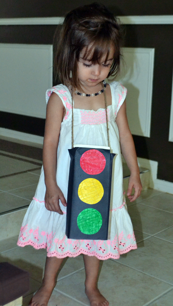 the smores. party of four. diy stoplight.