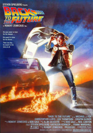 Back to the Future 1985 BluRay 350MB Hindi Dual Audio 480p