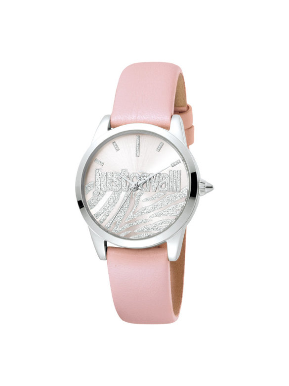 Ceas femei original roz curea piele naturala Just Cavalli Logo JC1L010L0415 Reducere Ceas femei original roz curea piele naturala Just Cavalli Logo JC1L010L0415 Reducere