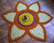 Simple Flower Rangoli Designs For Diwali Simple Flower Rangoli Designs For Diwali