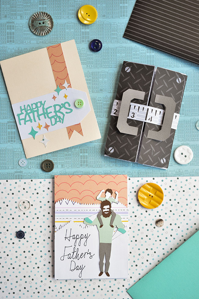 Woman in Real Life: Making Father's Day Cards With Cricut