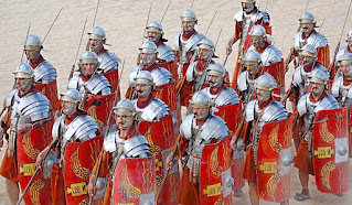 Ricerca sui legionari di Roma, strategie ed equipaggiamento