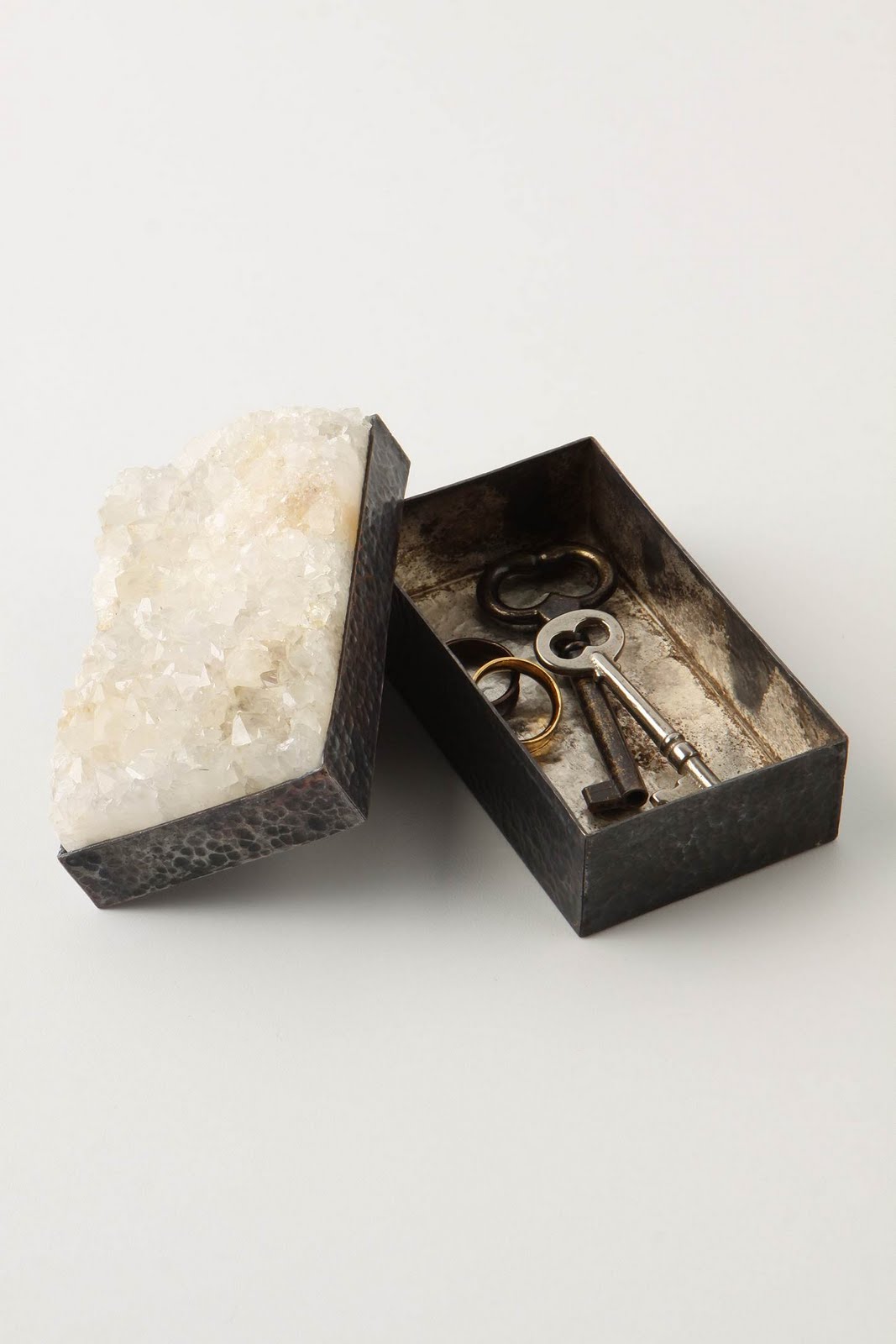 Style Redux QuartzTopped Jewelry Box