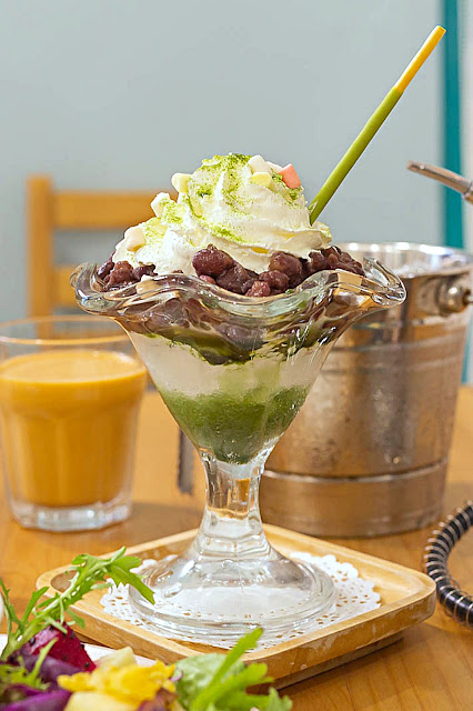 傳統台式碗粿變身為夢幻甜點！咖基米 KaJiMi獨家抹茶起司碗粿要先預訂唷！