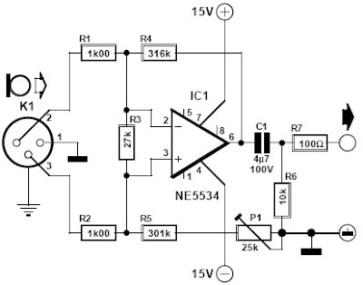 ddtek: Pre-Amplifier Microphone Balance