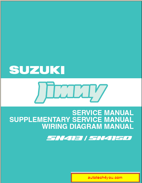 Suzuki Jimny Service Manual برنامج صيانة سوزوكى