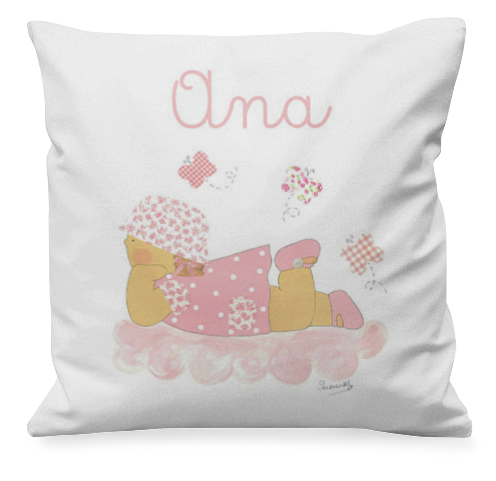 Cojin Bebe Cojines Decorativos Con Nombre Para Bebé Forma De Luna Y Nube  Personalizados Cojin Personalizado