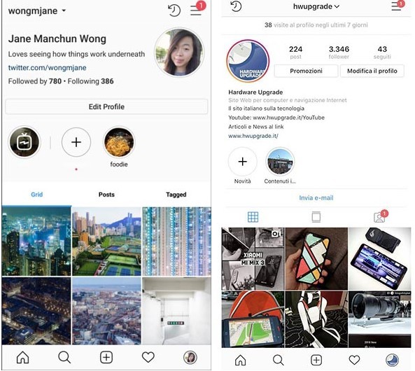 instagram new yeni sayfa page