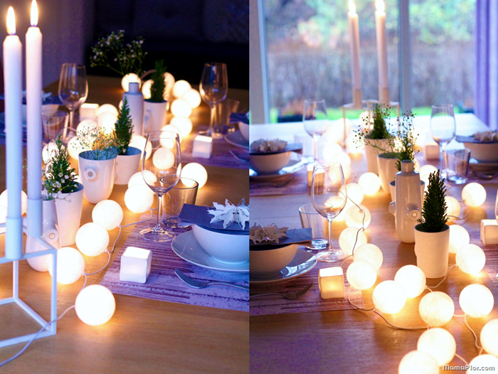 Decoracion con luces leds Decoracion con luces leds