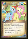 My Little Pony Rainbow Dash & Fluttershy, Words of Encouragement Defenders of Equestria CCG Card