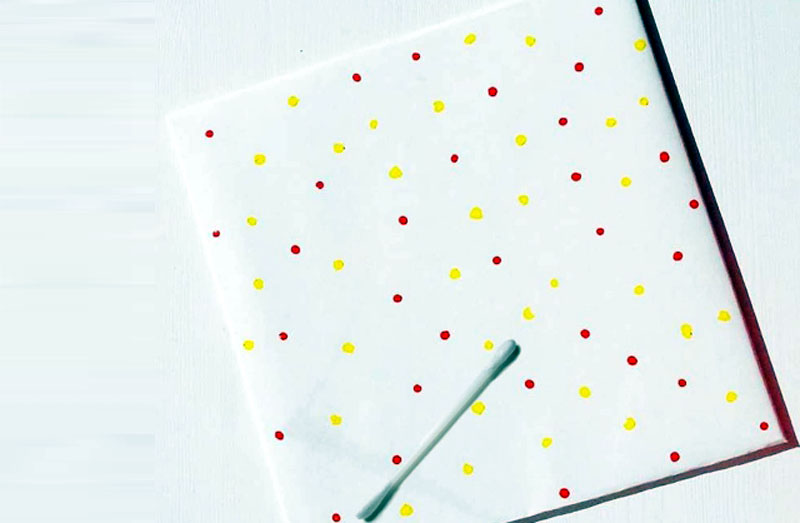PAINT POLKA DOTS 10 Surprising Uses for Cotton Swabs