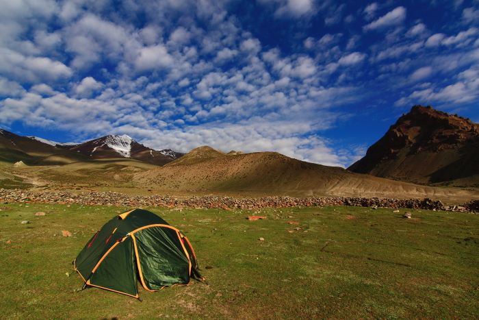 Camping in Stok Kangri, Ladakh, Himalayas