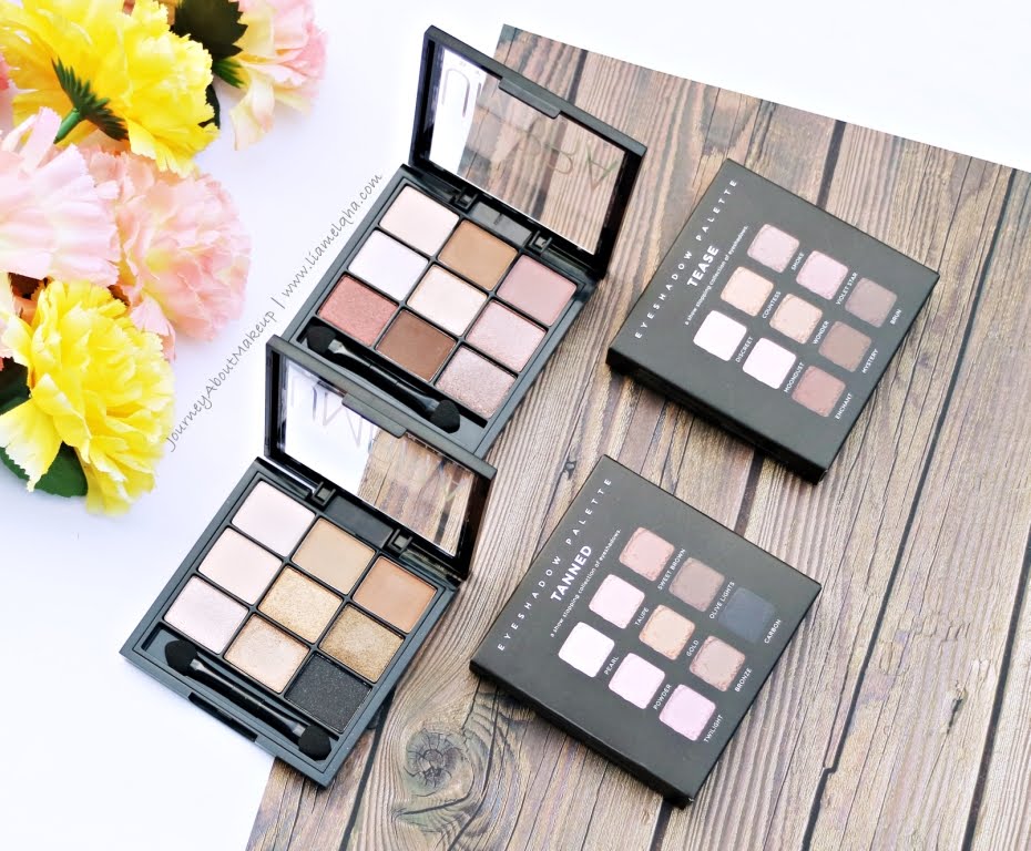 Review JustMiss Umbra Eyeshadow Palette Tanned & Tease Liamelqha