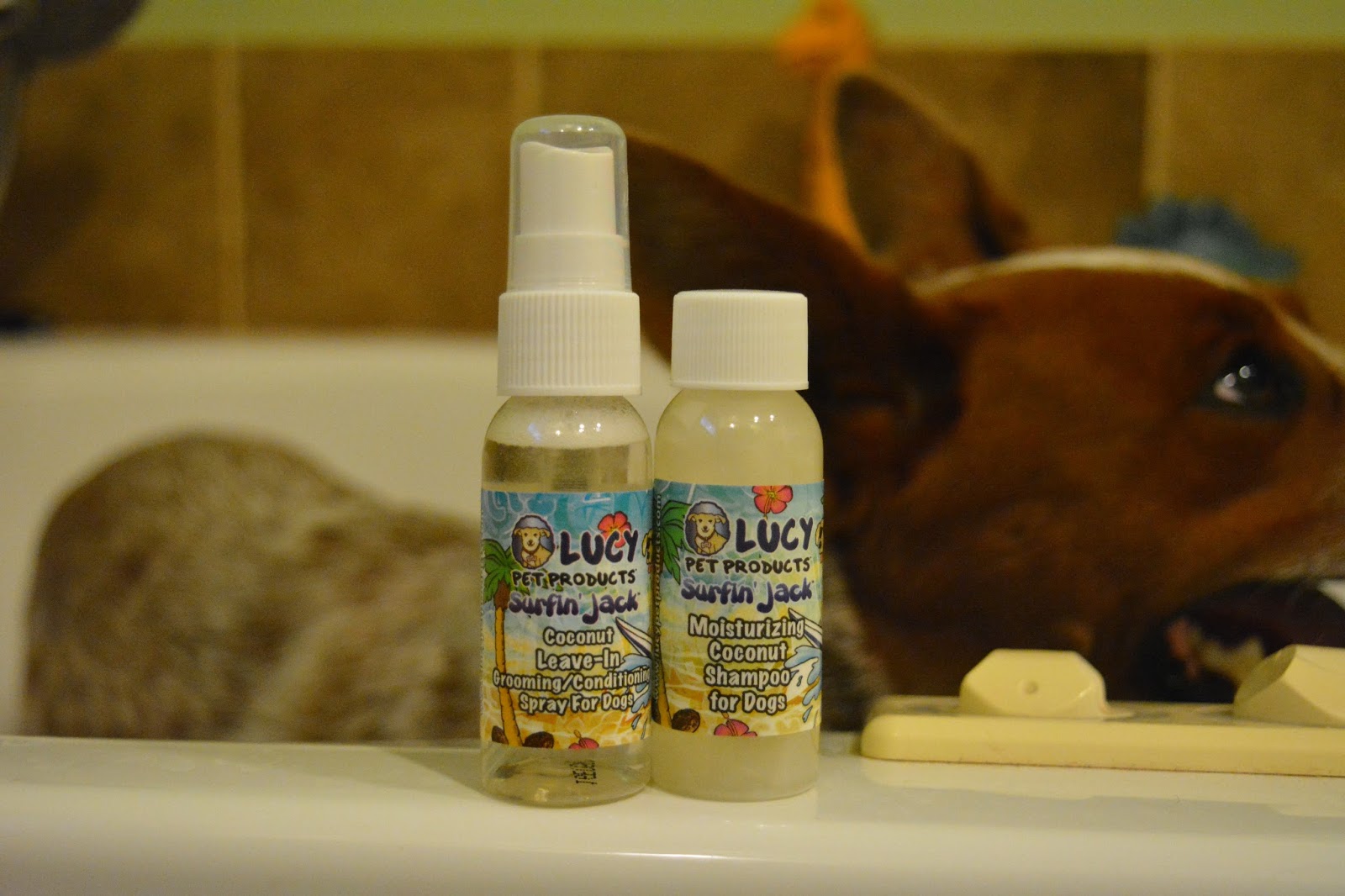 The Dog Geek Paw Spa Lucy Pet Products Surfin' Jack Shampoo and Conditioner
