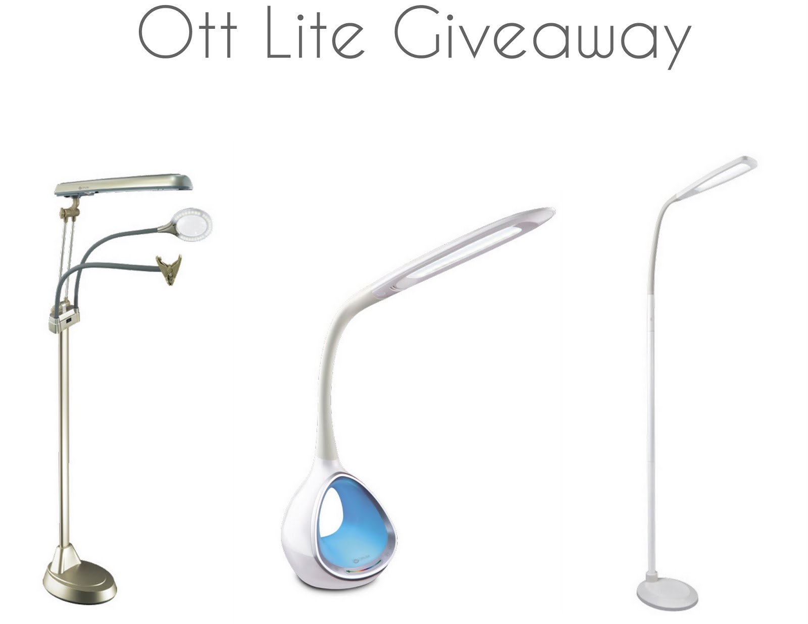 OttLite Natural Daylight Lamp Review + Giveaway - Sisters, What!