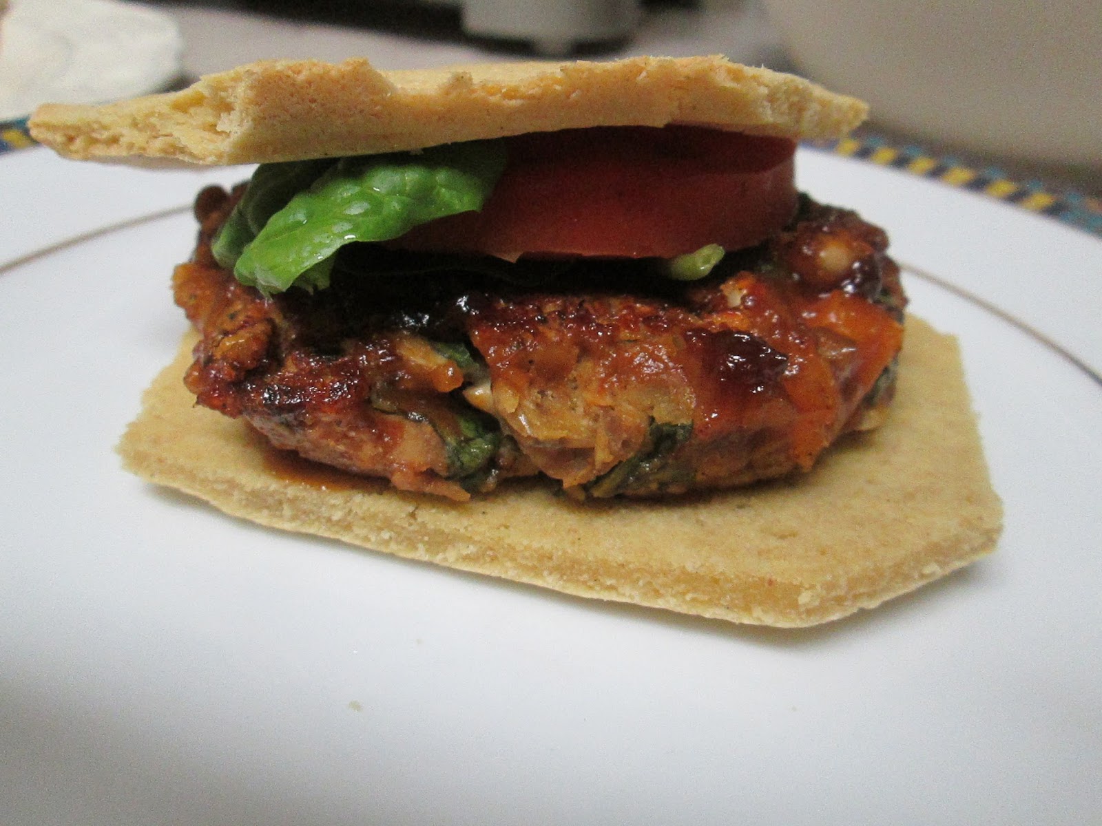 Black BeanLentil Burger