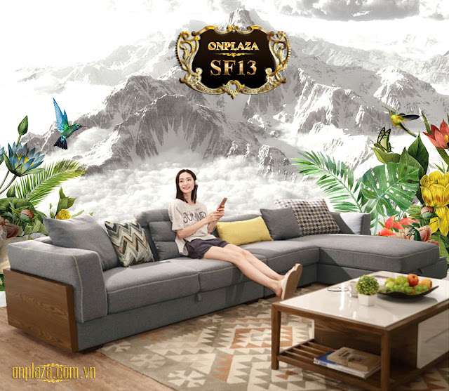 Ghế sofa bọc nỉ SF13 Ghế sofa bọc nỉ SF13