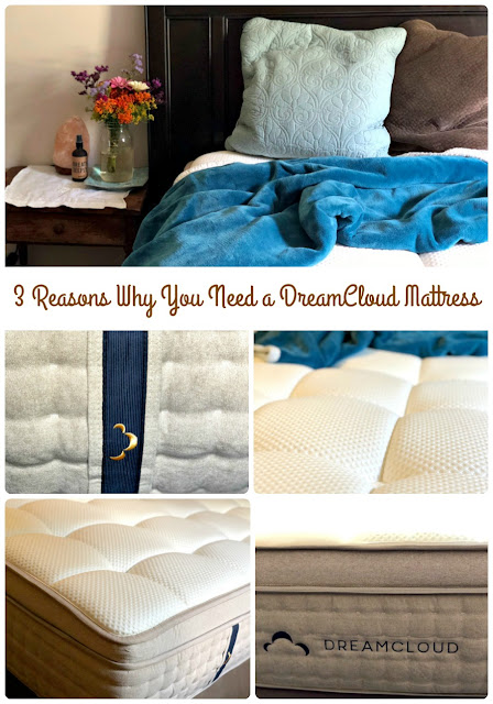 Luxurious sleep awaits you with a DreamCloud Luxury Hybrid Mattress! Check out my 3 Reasons Why You Need a DreamCloud Mattress ASAP.