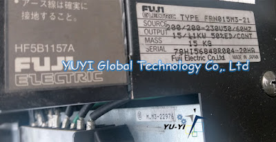 Fuji FRN015M3-21 HF5B1157A Digital AC spindle DRIVE SYSTEM