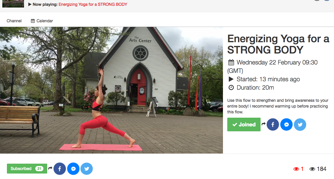 COMFORT BITES BLOG Online Workout Review Flex TV