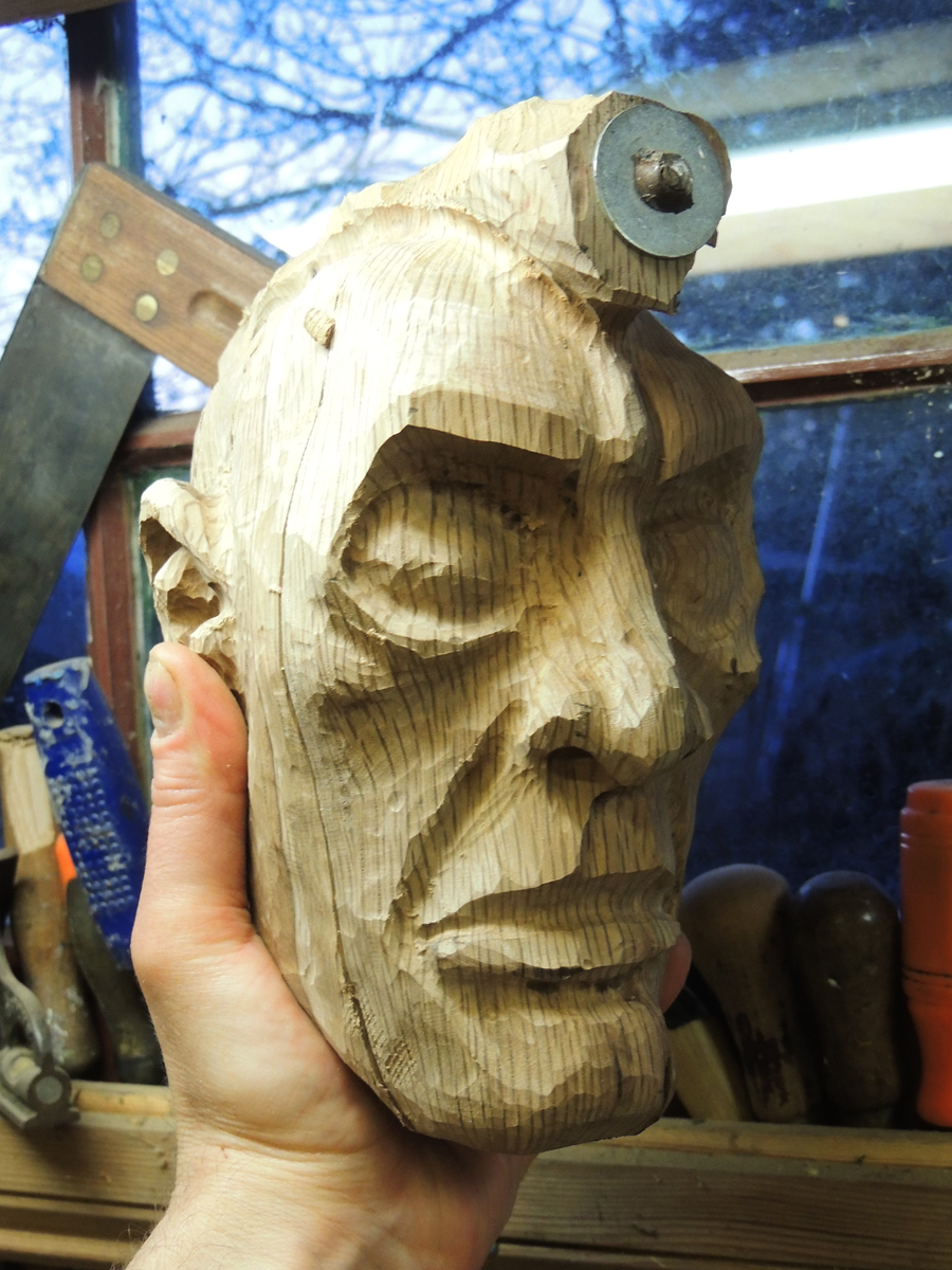 Making weird stuff Mouth mechanism for a ventriloquist dummy head