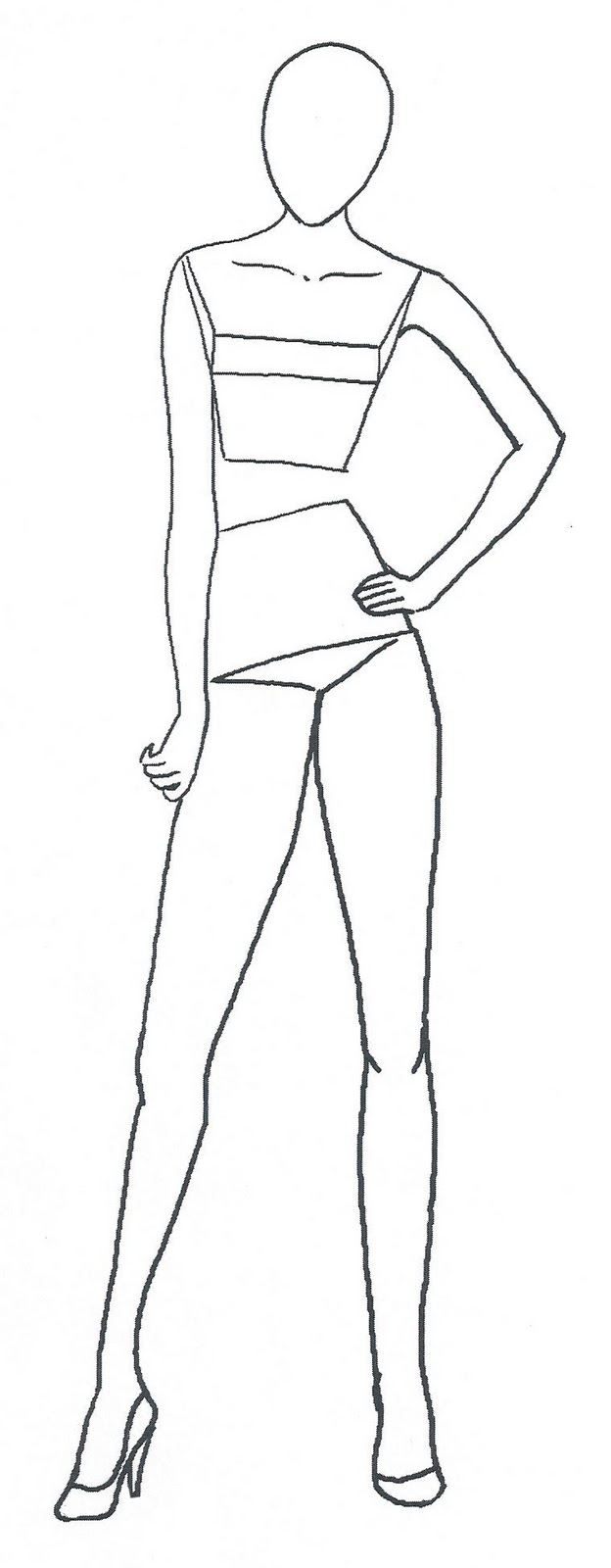 Fashion Figure Template