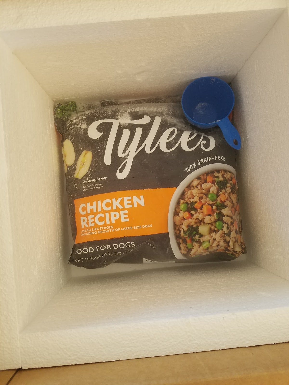 Frugal Shopping and More New Tylee's Chicken Recipe HumanGrade Dog
