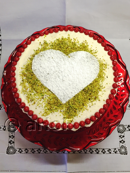 A Harmony of Flavors: A Nutty Valentine Cake