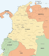 Barranquilla-Colombia colombia pol map