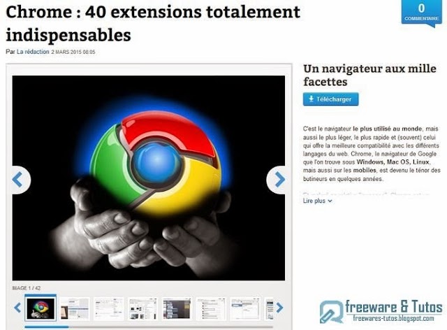 40 extensions totalement indispensables pour Chrome