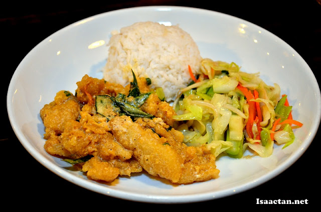 #8 Salted Egg Fish with Rice - RM9.90