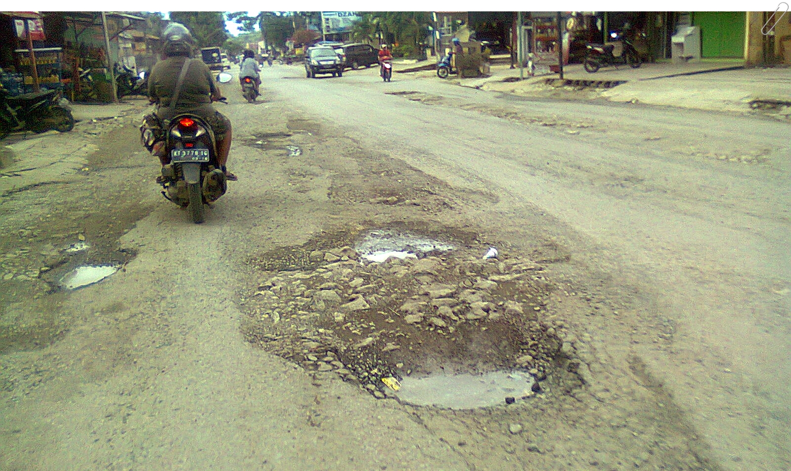 Samarinda my city road of samarinda city