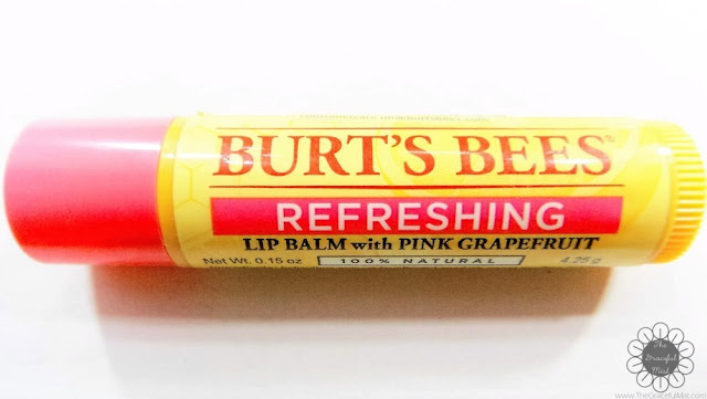 Burt`s Bees Philippines Lip Balms | Product Review and Top Picks - Refreshing Lip Balm with Pink Grapefruit - Ingredients (http://www.thegracefulmist.com/2016/10/Burts-Bees-Philippines-Natural-Lip-Balms-Products-Reviews-SampleRoomPh.html)