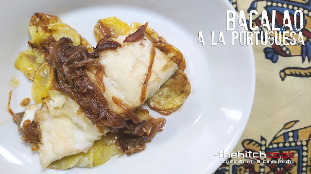 BACALAO A LA PORTUGUESA (Receta fácil de pescado)