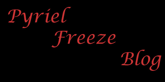 Pyriel Freeze Blog