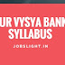 Karur Vysya Bank PO Syllabus 2017, Probationary Officer Exam Pattern