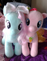 Close Ups of New MLP Tempest Shadow and Pinkie Pie Build-a-Bear Plush