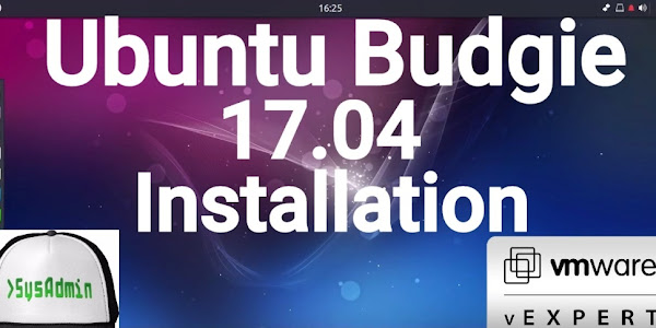 Ubuntu Budgie 17.04 Installation on VMware Workstation