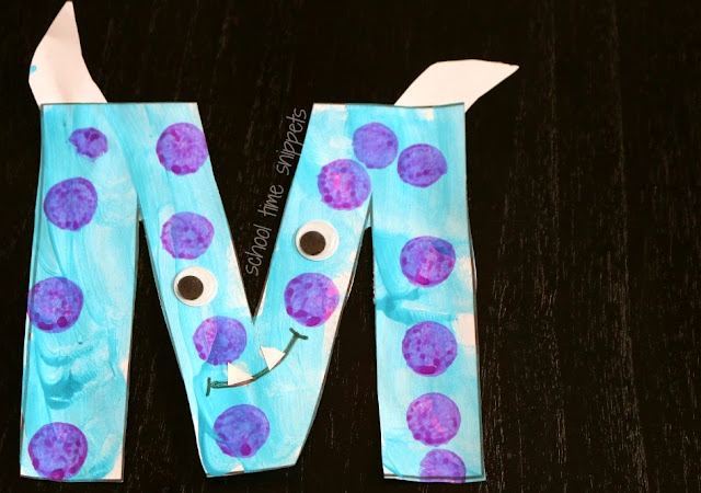 letter m preschool craft