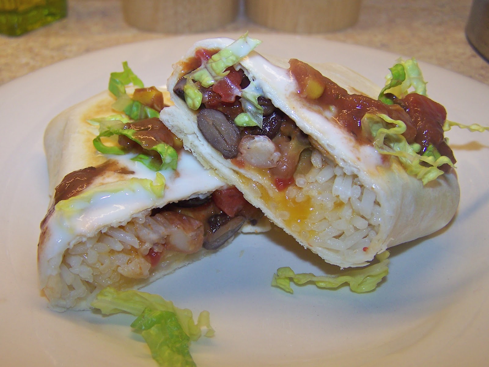 Little Mommy, Big Appetite Meatless Meals Spicy Bean Burritos