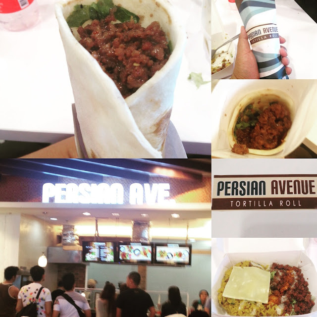 Persian Avenue Shawarma in Cebu City Persian Avenue Tortilla Rolls