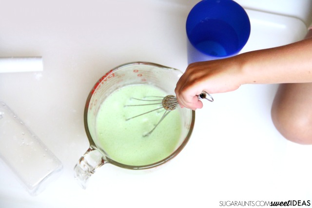 Glow in the dark chalk sensory bottle: how to make a sensory bottle and why sensory bottles are great for self-regulation needs.