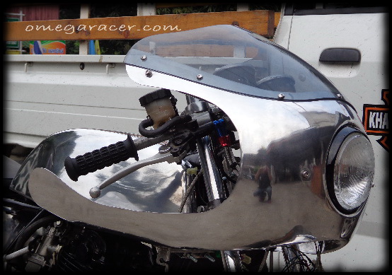 aluminum motorcycle fairing