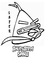 Angry Birds Space Lazer Birds Printable Kids Coloring Pages Realistic