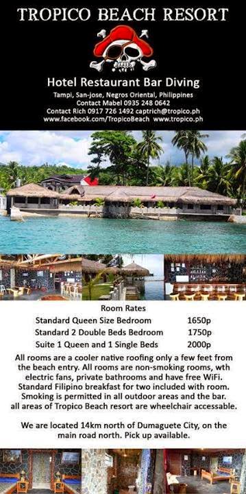 Tropico Beach Resort, current price list