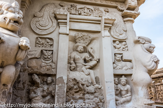 Kanchipuram Kailasanathar Temple Sculptures