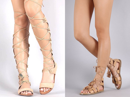 Sepatu Wanita Flat Lace Up Sepatu wanita trend 2016
